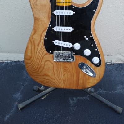 Callahan Guitars Stratocaster Copy 2019 Amber Polyurethane image 2
