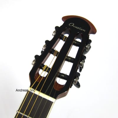 Ovation Celebrity Nylon String Acoustic Electric Classical Guitar - Black image 8