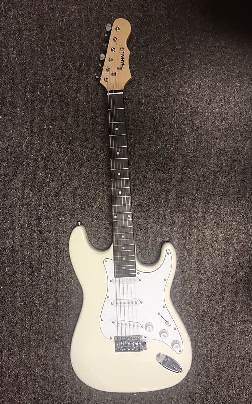 Mahar Stratocaster-like Off White image 1