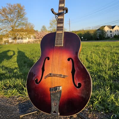 50's Gretsch Synchromatic Arch Top Acoustic Guitar for sale