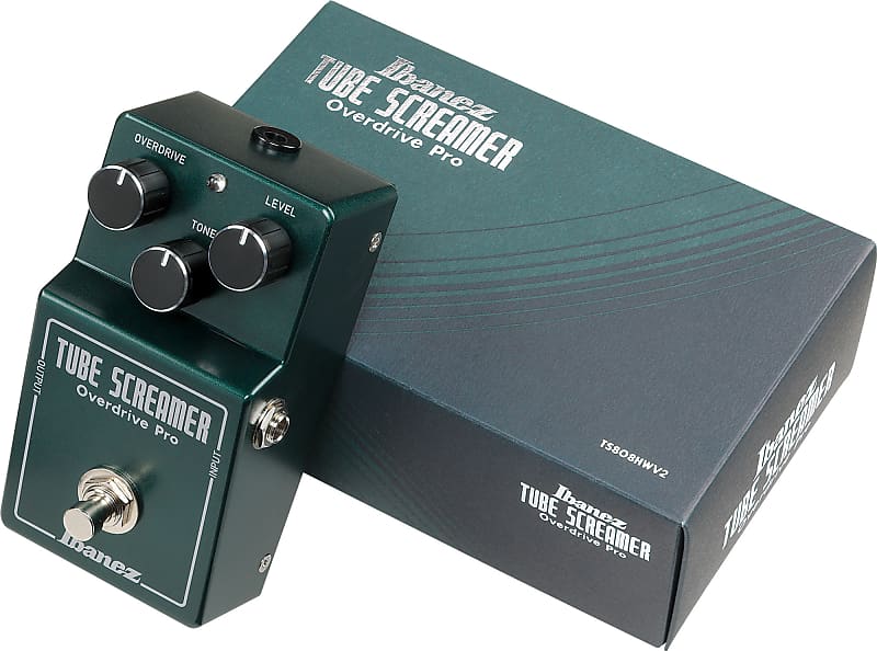Ibanez TS808HWv2 Tube Screamer Overdrive Pro Pedal | Sweetwater