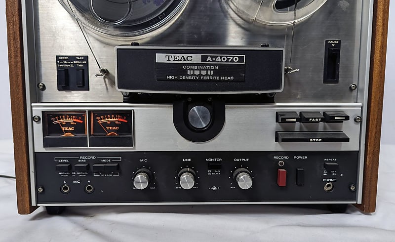 Teac A 4070 Stereo Reel To Reel Tape Recorder.