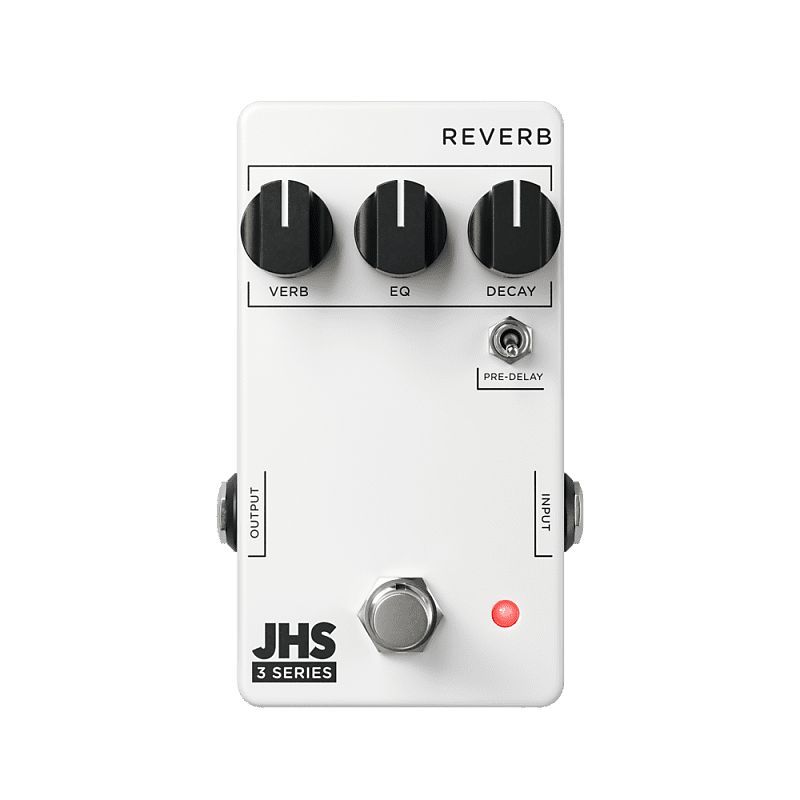 New JHS 3 Series Reverb Guitar Effects Pedal image 1