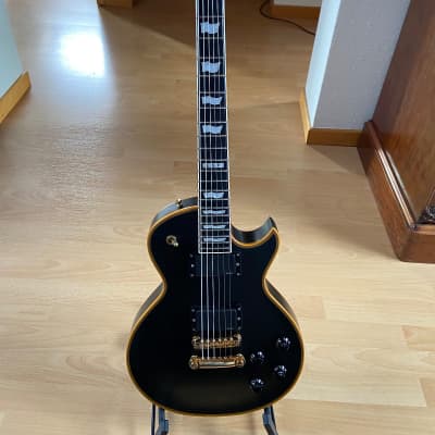 ESP Eclipse I full thickness 4 knobs collector version  2011 Vintage black image 1