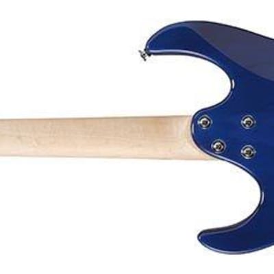 Ibanez GRX70QATBB GIO RX 6 String Electric Guitar Transparent Blue Burst image 10