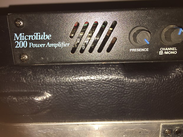 その他 ADA Microtube 200 ADA MicroTube 200 Black 200 Watt Tube Power Amp Made In USA