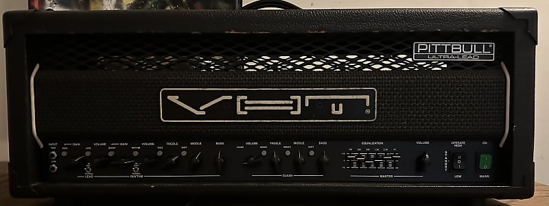 2001 VHT Fryette Pittbull Ultralead G-100-UL w/ EQ and | Reverb