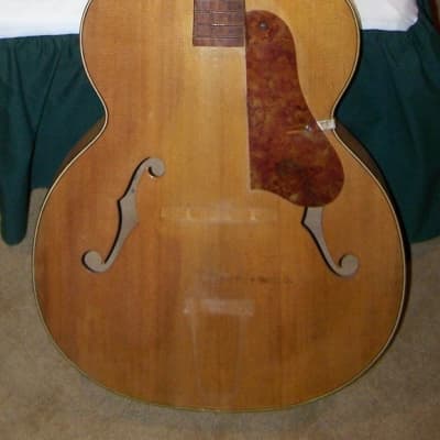 Sherwood Archtop Acoustic Guitar 1950's image 1