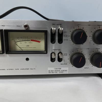 Pioneer TAU-11 Amplifier for RTU-2022/2044 Reel To Reel | Reverb Pioneer TAU-11 Amplifier for RTU-2022/2044 Reel To Reel | Reverb