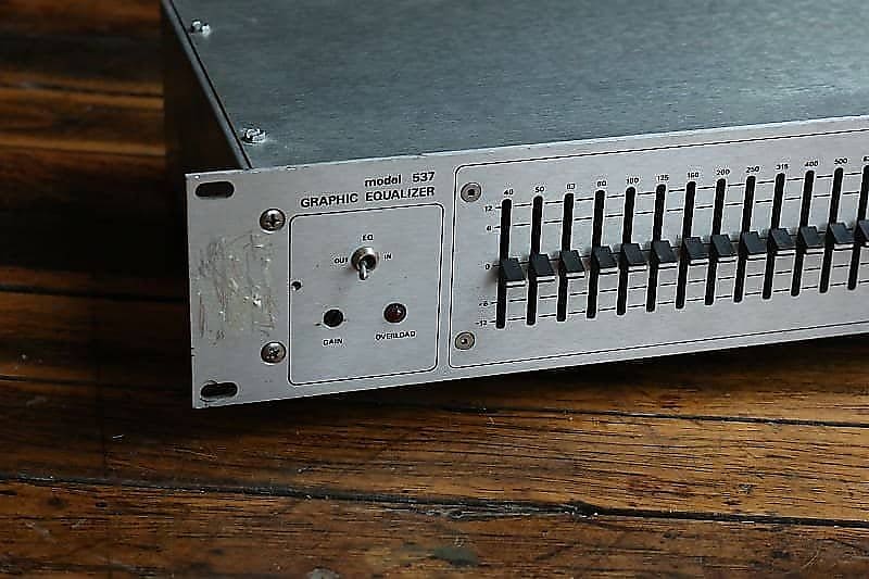 Urei (Model 537) 27-Band Graphic Equalizer Vintage