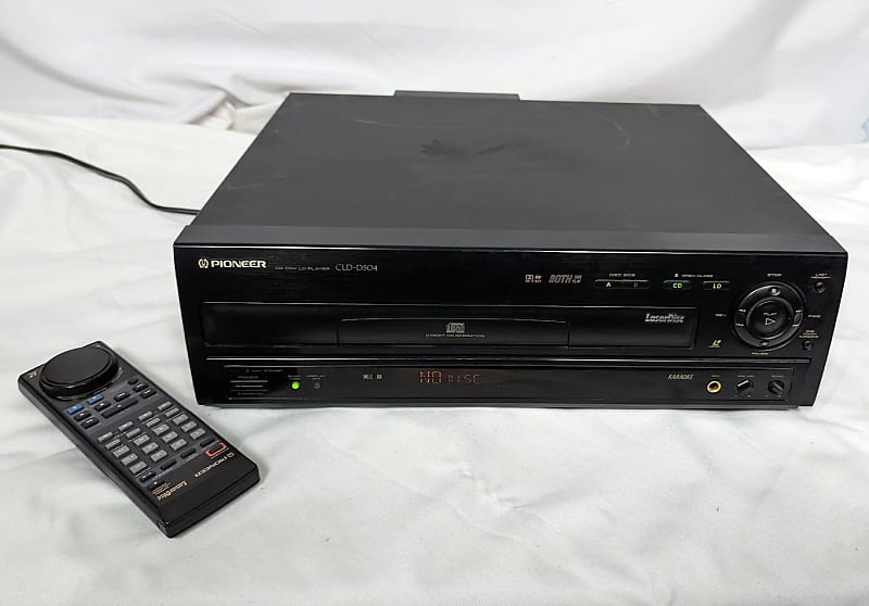 Pioneer CLD-D504 Karaoke Future LaserDisc LD CD CDV Player w/ Remote Control image 1