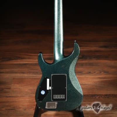 ESP E-II M-II 7B Baritone 7-String Evertune Guitar w/ Case – Granite Sparkle image 6