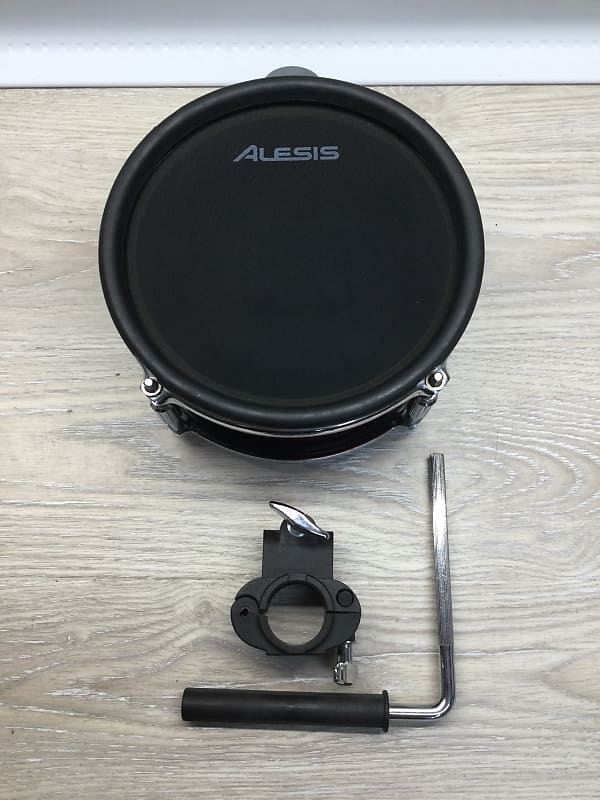 Alesis 8" Strike Pro DualZone Mesh Pad w/ Rack Clamp & LRod Reverb