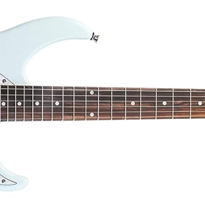 Peavey Raptor Custom Columbia Blue 6 String Double Cutaway Electric Guitar image 1