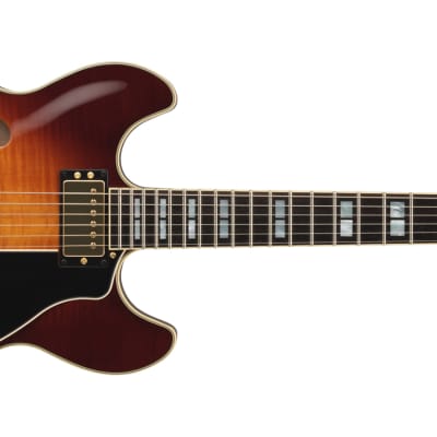 Yamaha SA2200 Semi-Hollow Electric Guitar - Violin Sunburst image 8