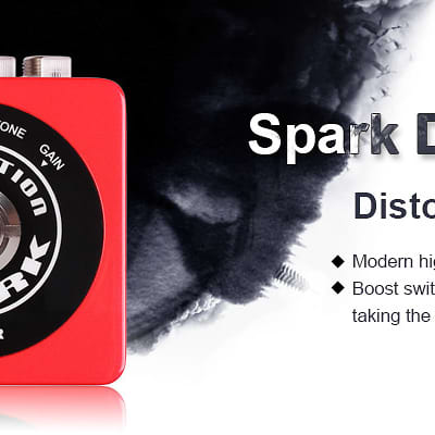 Mooer Spark DISTORTION Pedal True Bypass NEW IN BOX Free Shipping image 3