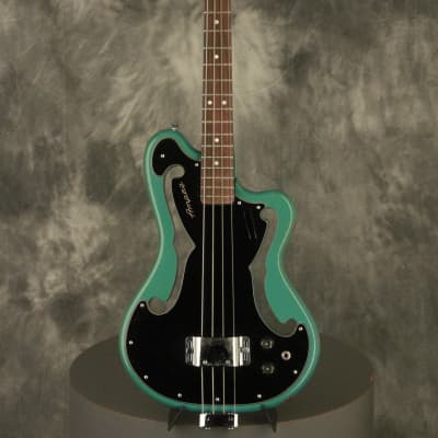 RARE 1960's Ampeg AEB-1 Scroll Bass original BLUE + BLACK!!! image 2