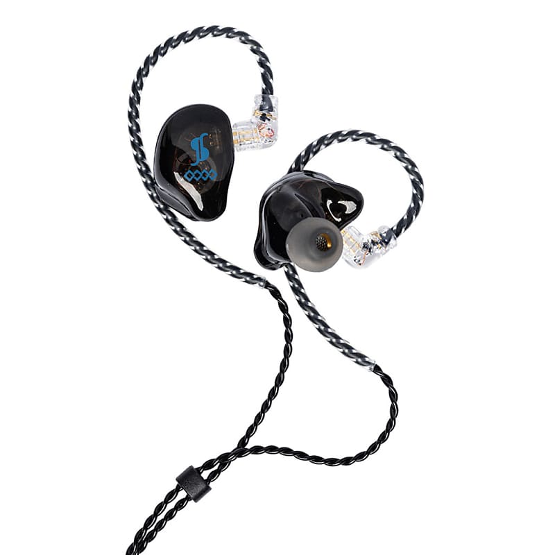 Stagg SPM-235 BK High-resolution, Sound-isolating In-ear Monitor, Black image 1