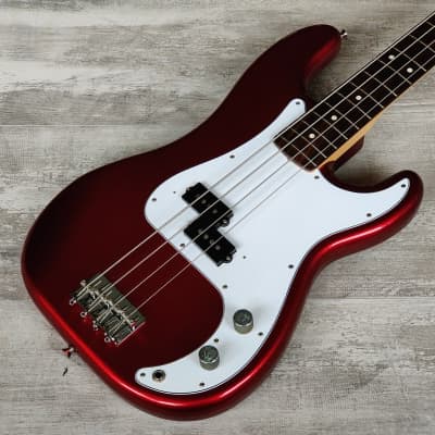 2007 Fender Japan PB-STD Standard Precision Bass (Candy Apple Red) for sale