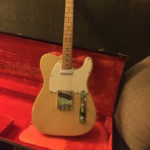 Fender Telecaster 1975 Butterscotch Blonde (white pick guard) image 7