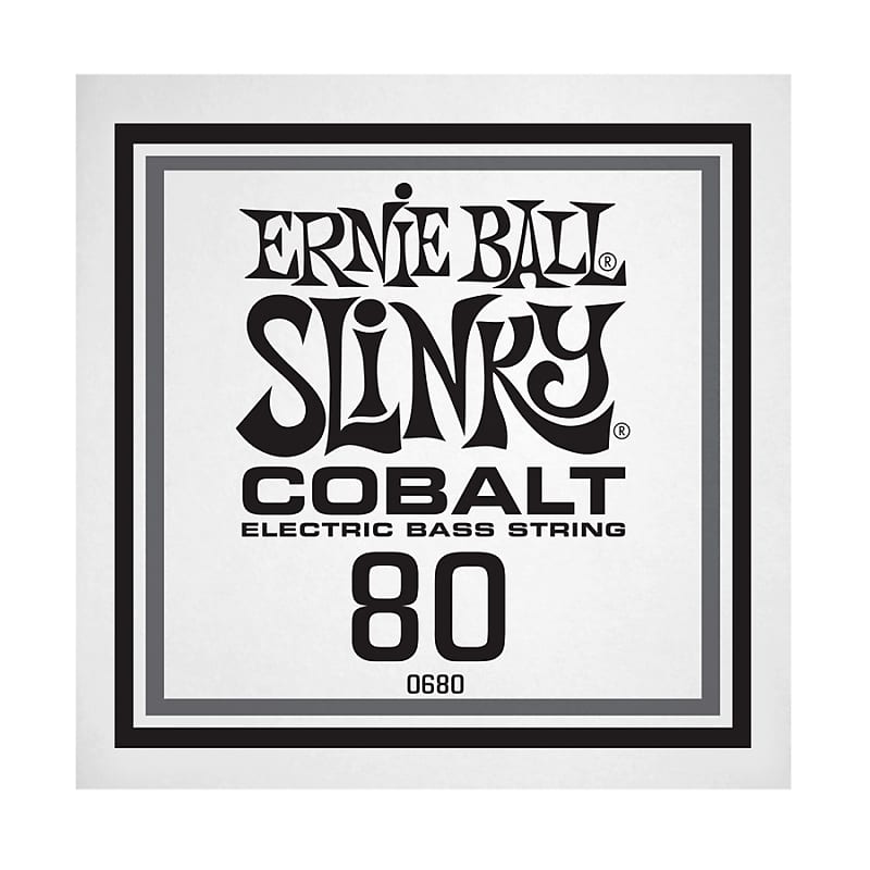 Ernie Ball 0680 Cobalt Wound Bass .080 image 1