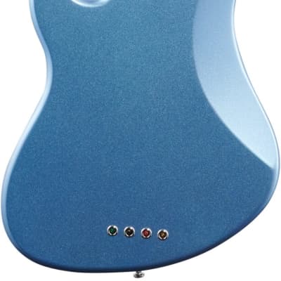 Lakland Skyline Darryl Jones 4 Bass Guitar, Lake Placid Blue image 5