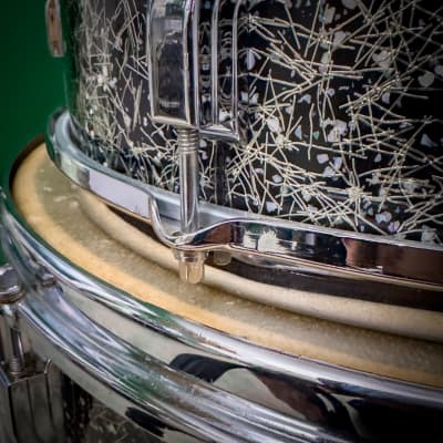 Leedy Drum Set 1960s - Capri Pearl image 6