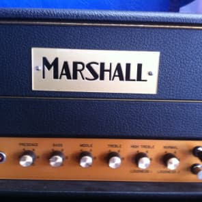 Marshall 1960's  Block Amplifier Badge/ logo 1960's Gold or Silver image 8