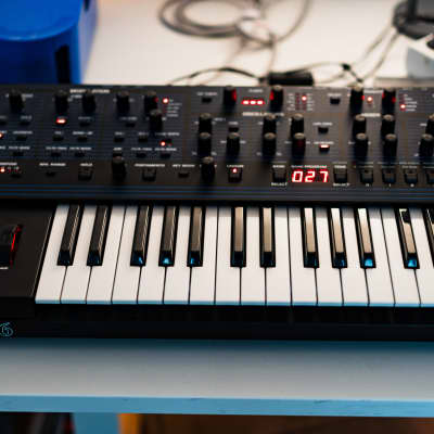 Sequential OB-6 49-Key 6-Voice Polyphonic Synthesizer Wood Sides