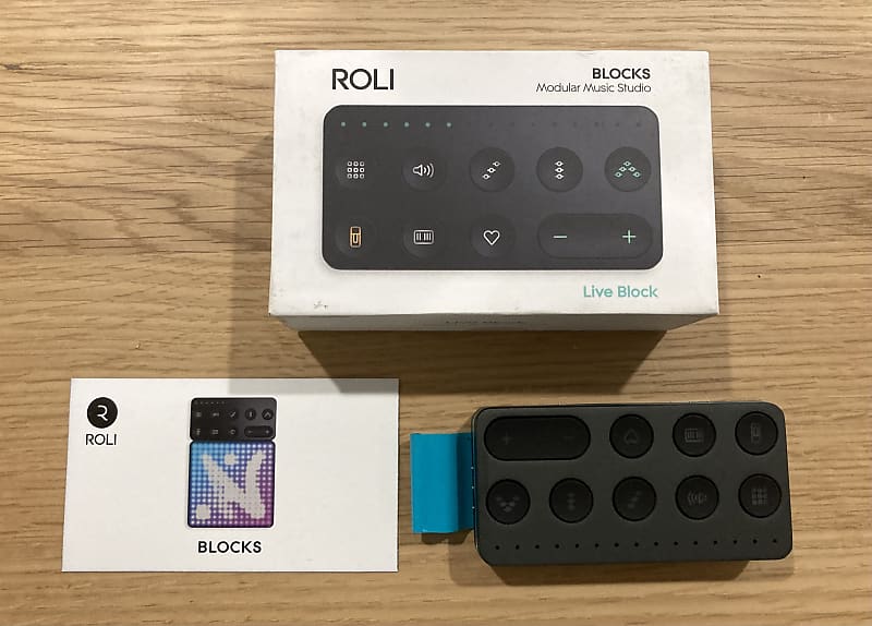 QTY 1 ROLI Live Block Modular Controller for Lightpad Block