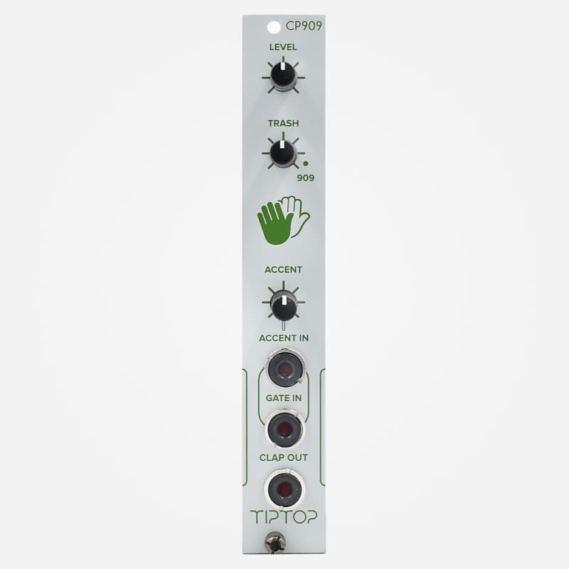 Tip Top Audio CP909 (White Panel) TR-909 Clap Eurorack Analog Percussion Module image 1
