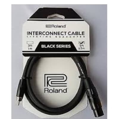 ROLAND RCC10RCXF Balanced Cable XLR female RCA image 4