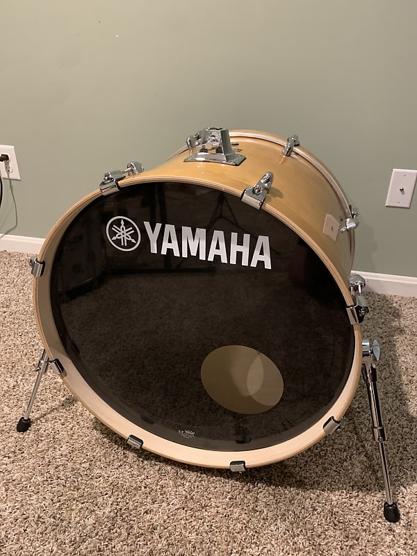 Yamaha Stage Custom Birch Bass Drum - 22x17, Natural Wood