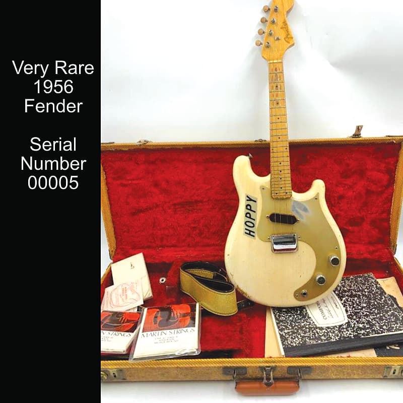 Fender Mandoline Guitar - RARE SERIAL #00005, Mandocaster 1956 - Blonde Finish, SERIAL #00005 image 1