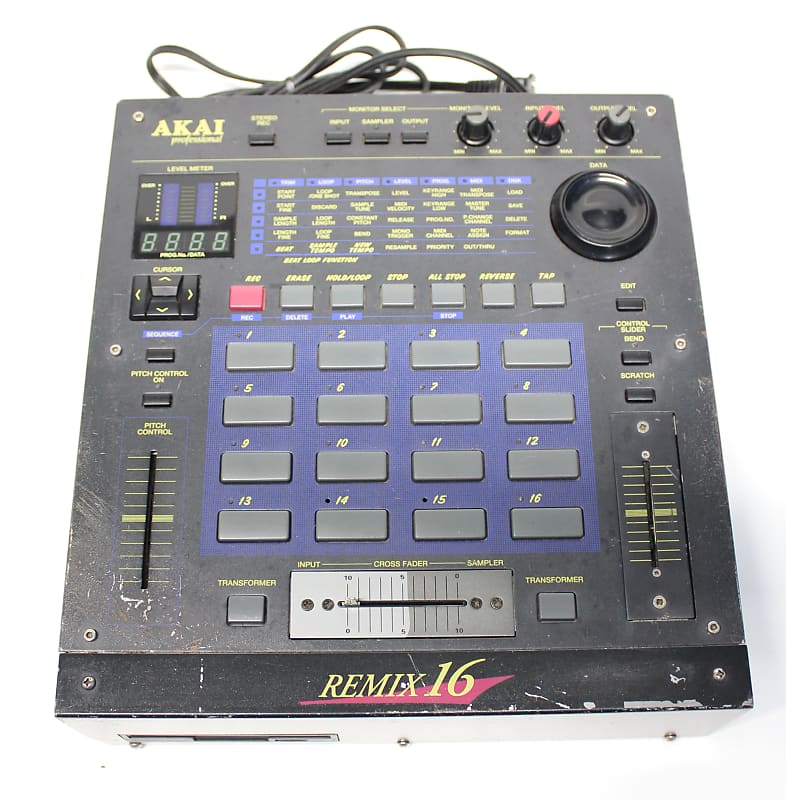 今年も話題の DJ Sampler 16 Remix AKAI Vintage S20 Machine Drum 88 S2000 DJ機材