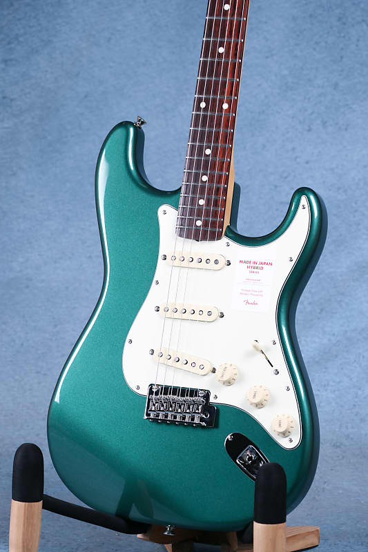 Fender MIJ Hybrid 60s Stratocaster Sherwood Green Metallic