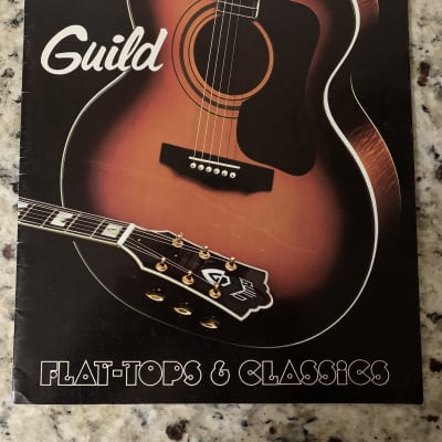 Guild Catalog 70s Flattops & Classics D-55 50 40 44M Mark 5 4 3 2 for sale