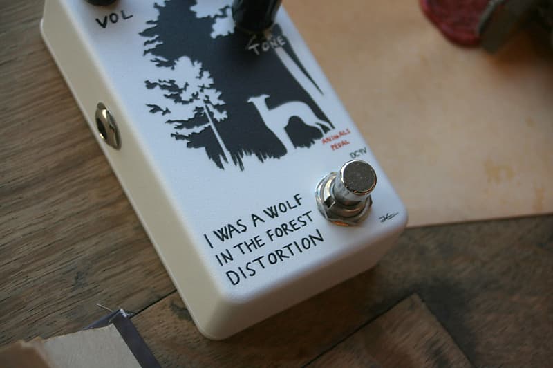 ギター I Was A Wolf In The Forest Distortion Animals Pedal I Was A Wolf In The Forest Distortion