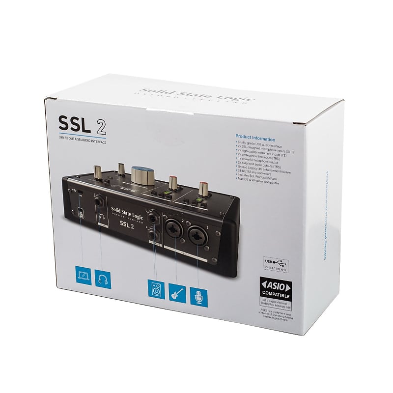 Solid State Logic SSL2 USB Audio Interface | Reverb