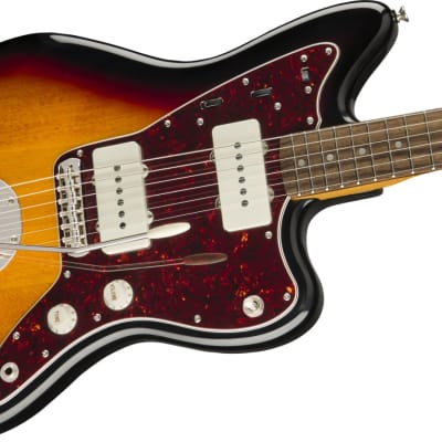 Squier Classic Vibe '60s Jazzmaster Electric Guitar, Laurel FB, 3-Color Sunburst image 4
