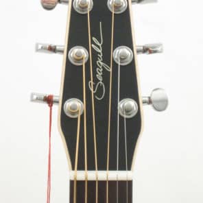 Seagull 030910F Acoustic Electric Guitar Coastline S6 Slim CW QI +Bag Flaw #275 image 4