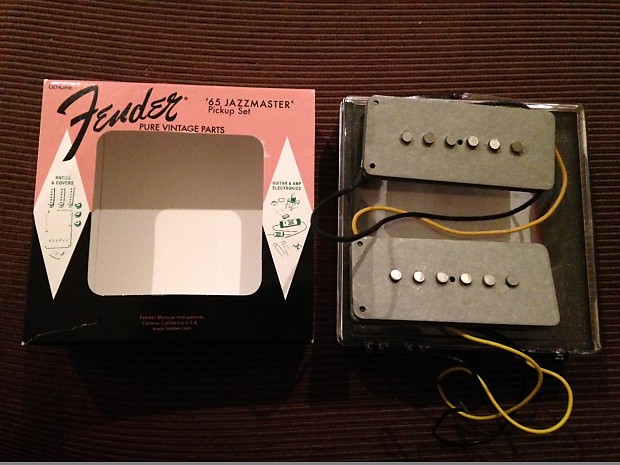 Fender '65 AVRI Pure Vintage Jazzmaster pickup set USA | Reverb Canada