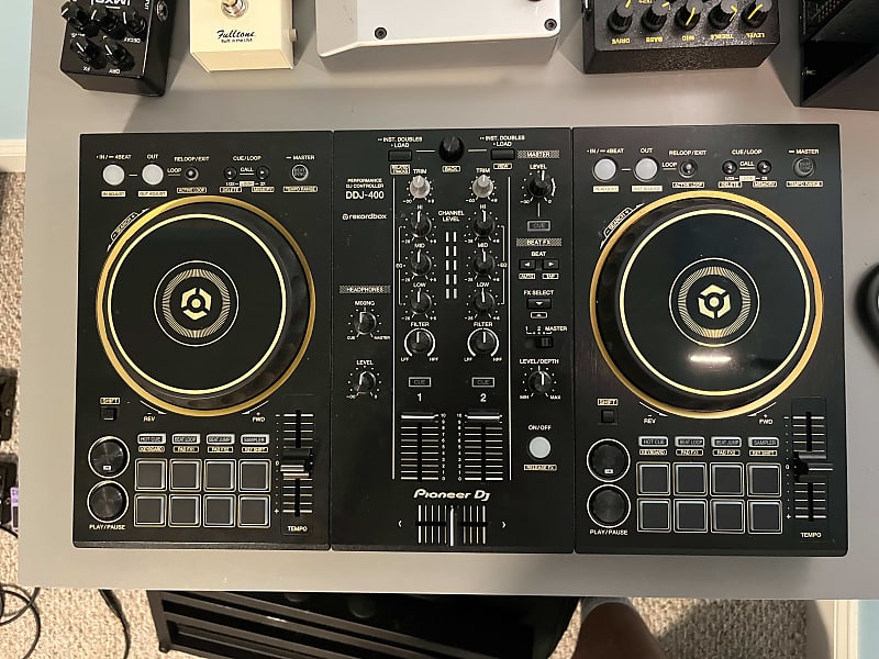 【値下げ交渉可】Pioneer DJ DDJ-400 コントローラー　ゴールド 値下げ交渉可】Pioneer DJ DDJ-400 コントローラー ゴールド