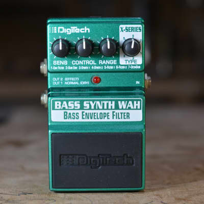 DigiTech X-Series Bass Synth Wah Envelope Filter 2010s - Green for sale
