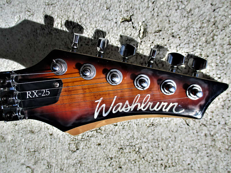 Wasburn RX-25 Guitar, 2010. Sunburst. 3 Pu's, Licensed Floyd