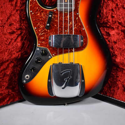 2019 Fender Custom Shop LTD '64 Journey Man Jazz Bass Sunburst Lefty w/OHSC image 2