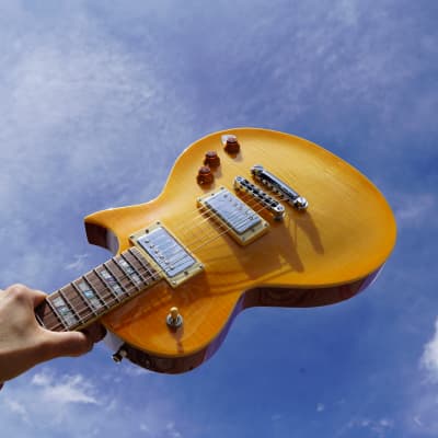 ESP LTD SIGNATURE SERIES Alex Skolnick AS-1 Lemon Burst  6-String Electric Guitar w/ Case (2022) image 1