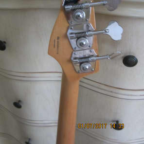 Fender 60th Anniversary Power Jazz Bass Classic Series 2006 Honey Blonde Fishman Piezo Bridge W/Case image 17