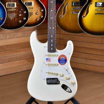 Fender Jeff Beck Signature Stratocaster Rosewood Fingerboard Olympic White image 1