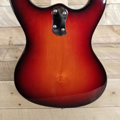 1987 Mosrite Ventures Model Sunburst USA Handmade by Semie Moseley image 3